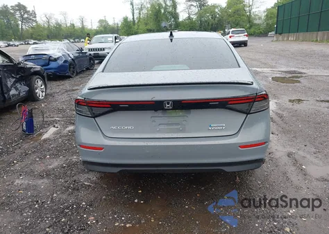 2023 Honda Accord Hybrid Sport z USA, uszkodzony, nr VIN 1HGCY2F51PA020414